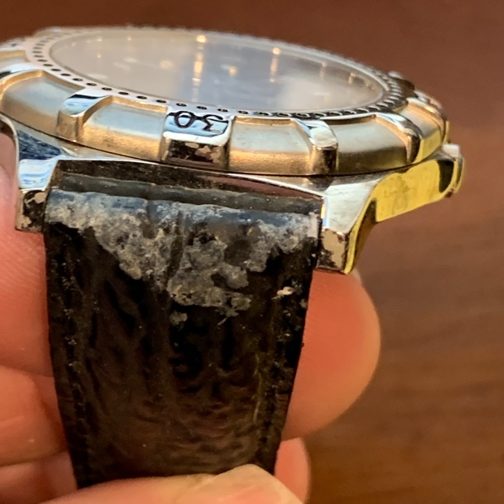 Everswiss Black Dial Rotating Bezel Watch View 5